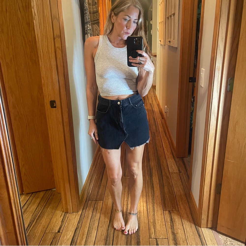 Zara Black Mini Skirt